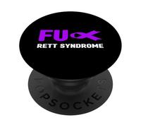 Camicia della sindrome di FU Rett - Consapevolezza della sindrome di FU Rett PopSockets PopGrip Adesivo