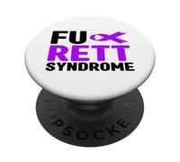 Camicia della sindrome di FU Rett - Consapevolezza della sindrome di FU Rett PopSockets PopGrip Adesivo