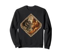 Camicia dello Spirito della Meditazione del Monaco Zen Felpa