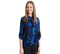 Desigual Cam_Ancona Camicia, Blu (Azur Agate 5026), X-Small Donna