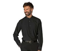 Camicia Detroit Unisex Tecnostretch Nera ISACCO