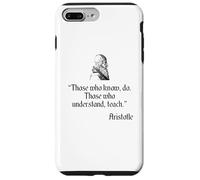 Camicia di Aristotele sull'educazione e l'insegnamento della filosofia di Aristotele Custodia per iPhone 7 Plus/8 Plus