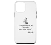 Camicia di Aristotele sull'educazione e l'insegnamento della filosofia di Aristotele Custodia per iPhone 12 mini