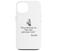 Camicia di Aristotele sull'educazione e l'insegnamento della filosofia di Aristotele Custodia per iPhone 13