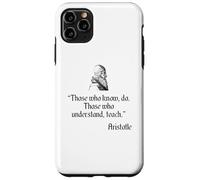 Camicia di Aristotele sull'educazione e l'insegnamento della filosofia di Aristotele Custodia per iPhone 11 Pro Max