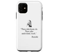 Camicia di Aristotele sull'educazione e l'insegnamento della filosofia di Aristotele Custodia per iPhone 11