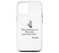 Camicia di Aristotele sull'educazione e l'insegnamento della filosofia di Aristotele Custodia per iPhone 12/12 Pro