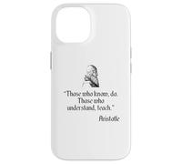 Camicia di Aristotele sull'educazione e l'insegnamento della filosofia di Aristotele Custodia per iPhone 14