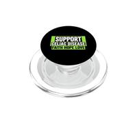 Camicia di celiachia di sostegno - Consapevolezza della celiachia PopSockets PopGrip per MagSafe