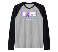 Camicia di consapevolezza CdLS - Sindrome di Hope Cornelia De Lange Maglia con Maniche Raglan