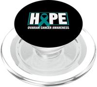 Camicia di consapevolezza del cancro ovarico Speranza consapevolezza del cancro ovarico PopSockets PopGrip per MagSafe