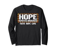 Camicia di consapevolezza dell'epatite Hope - Consapevolezza dell'epatite Maglia a Manica