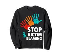 Camicia di consapevolezza di aggressione Sessuale - Stop vittima incolpare Felpa