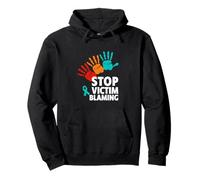 Camicia di consapevolezza di aggressione Sessuale - Stop vittima incolpare Felpa con Cappuccio