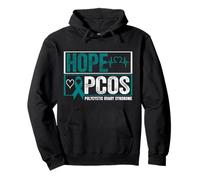Camicia di consapevolezza PCOS Hope PCOS Sindrome dell'ovaio policistico Felpa con Cappuccio