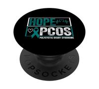 Camicia di consapevolezza PCOS Hope PCOS Sindrome dell'ovaio policistico PopSockets PopGrip Adesivo