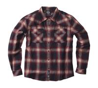 Camicia di flanella WCC Outlaw rossa/grigia Taglia XL