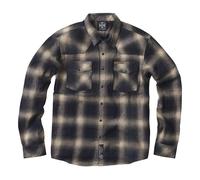 Camicia di flanella WCC Outlaw verde oliva/beige Taglia 2XL