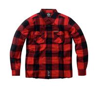 Camicia di Flanella West Coast Choppers Rigido Maglia Rosso Nero " Nuovo "
