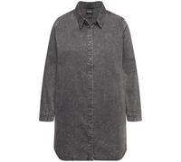 Camicia di jeans Ulla Popken da donna taglie forti borchie linea A collo a...