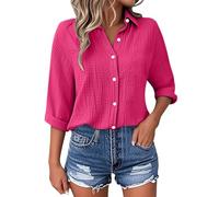 Camicia Di Lino Donna Camicia Lino Donna Manica Lunga Blusa Estiva Elegante Maglia Top Eleganti Abbigliamento Magliette Cotone Corta Maglietta Casacca A Fiori Da Spiaggia Cerimonia Quadri Coreana