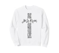 Camicia di Pasqua Felice Egli è Risorto Gesù Croce Scrittura Matteo Felpa