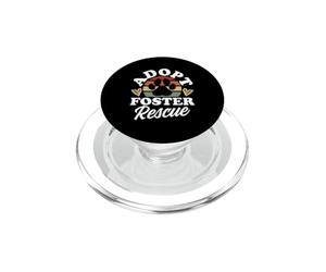 Camicia di salvataggio del cane Adotta il salvataggio degli animali Tee PopSockets PopGrip per MagSafe