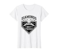 Camicia Diamonds Are A Girls Best Friend Maglietta