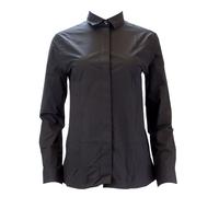Camicia Donna Button Down BLK DNM 99 #BFPS10 $215 NWT