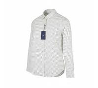 Camicia Donna Gant Stretch Broadcloth A Pois EU34 Bianca Con Bottoni Casual