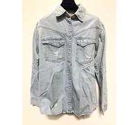 Camicia donna Levi's "Dorsey XL" Western Indigo Stones, Indigo Stonewash blu M
