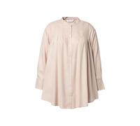 Camicia donna MIAMODA taglie forti pieghe decorative sulle spalle manica...