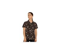Camicia donna nera dharco tech party rocknrolla