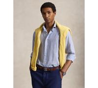 Camicia dritta, maniche lunghe Blu XL A righe
