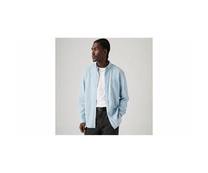 Camicia dritta oxford collo con bottoni Blu XS Tinta unita
