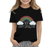 Camicia elegante da uomo Clothes First Day of School Shirt In My Pre School Shirt Toddler Kindergarten Shirts Black Blusa Colletto alto, Nero , 6-7 Jahre