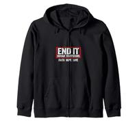 Camicia End Human Trafficking - End Human Trafficking Felpa con Cappuccio