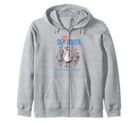 Camicia estiva certificata Sea Goose Not Gull Still Cool Graphic Felpa con Cappuccio