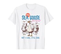 Camicia estiva certificata Sea Goose Not Gull Still Cool Graphic Maglietta