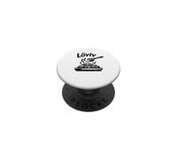 Camicia finlandese per sauna a botte Loyly Steam Sweat PopSockets PopGrip Adesivo