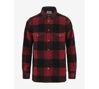 Camicia Fjällräven Canada manica lunga rosso nero - XL