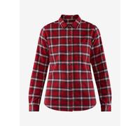 Camicia Fjällräven Övik Flannel manica lunga rosso donna - XS
