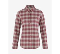 Camicia da donna Fjällräven Övik Flannel Shirt W Taglia: L / Colore: rosa
