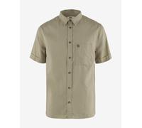Fjällräven - Övik Travel Shirt S/S - Camicia XXL beige