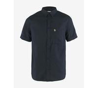 Fjällräven Ovik Travel Short Sleeve Shirt Blu L Uomo
