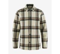 FJALLRAVEN Singi Flannel Overshirt M - Uomo - Beige / Blu - Taglia L- modello 2025