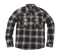 Camicia Flanella WCC Outlaw Verde Oliva Beige