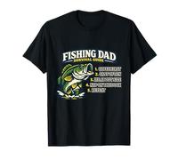 Camicia Funny Fishing Dad - Guida alla Sopravvivenza Maglietta