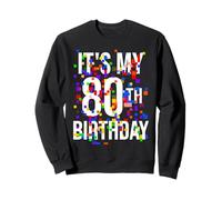 Camicia Funny It's My 80th Birthday Camicia per 80 Anni Felpa