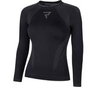Rebelhorn Ladies Thermoactive Active Ii Long Sleeve Base Layer Nero,Grigio L Donna